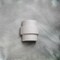 Luxury Lighting Fasciato 9 in Tall Ceramic Outdoor Wall Light, Paintable White Bisque Finish, 2PK (2) 120-00-W-ud-7 - alternate 2