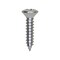 Auveco 12 x 1in Phillips Oval Tapping Screw Zinc Ab, 100PK 8056 - alternate 1