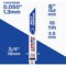Lenox MULTIWOLF WAVE EDGE 6'' 10 TPI Multi-Purpose Reciprocating Saw Blade 20561S610R - alternate 2