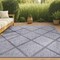 Jonathan Y Salines Diamond Trellis Light Gray 3 ft. x 5 ft. Indoor/Outdoor Area Rug IBZ101C-3 - alternate 1