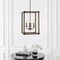 Jonathan Y Magnolia 12.13" 4-Light Adjustable Iron Rustic Farmhouse LED Pendant, Brown JYL7475A - alternate 5