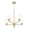 Z-Lite Oren 5-Light Chandelier, 25 in W, Modern Gold 7004-5MGLD - alternate 3