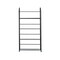 Homeroots 49" Black Metal Four Tier Bookcase 469089 - alternate 1