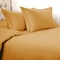 Homeroots Gold King Cotton Blend 1200 Thread Count Washable Duvet Cover Set 528199 - alternate 2