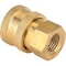 Milton Quick Coupler, Female Straight Thru, 1/4 in PWA003 - alternate 4