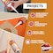 Krakenbond Kraken Bond No Nail Heavy Duty Construction Adhesive, Polyurethane, Clear, 10.1 oz, 12 Pack KR510PA-12 - alternate 3