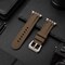 Elegani Rubber Watch Replacement Band Compatible with Apple Watch 42mm, Brown RST-BRN-42mm - alternate 2