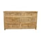 Homeroots 68" Natural Solid Wood Seven Drawer Dresser 620851 - alternate 4