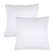 Homeroots Set of Two Microfiber Down Alternative Medium Hypoallergenic European Size Bed Pillows 526448 - alternate 3