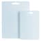 Martha Stewart Everyday Fayer 2 Piece Polypropylene 16in and 12in Cutting Board Set in Blue 139897.02 - alternate 5