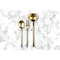 Mepra Due Flatware Set - 43 Pieces - Gold 108822043 - alternate 2