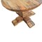 Homeroots 43" Brown Solid Wood Dining Table 719512 - alternate 3