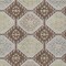 Homeroots 9' X 12' Chocolate And Beige Floral Washable Indoor Outdoor Area Rug 610749 - alternate 6