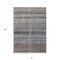 Homeroots 3' X 5' Brown Black And Brick Red Striped Washable Indoor Outdoor Area Rug 605687 - alternate 2