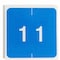 Smead Label, Dcc, Endtab, 1, Ltbe Pk SMD67421 - alternate 2