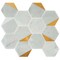 Daltile Lavaliere Natural Stone Illusionary Mosaic, 5.55 Sqft per Carton, 5PK LV28ILUSNRYMS1P - alternate 3