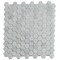 Apollo Tile 11x12 Bianco Carrara Marble Honed Floor and Wall Mosaic Tile 4.55 sqft/case, 5PK APLKB88G02HA - alternate 1