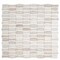 Apollo Tile Mirage 12x12 Warm Beige White Marble Mosaic Floral Wall and Floor Tile (5.04 sq ft/case), 5PK APLSAH88W03A - alternate 3