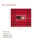Mytee Products 16'x18ft SuperLight 15 oz Vinyl Steel Tarp w/4ft Drop - Middle Piece w/o Flap Red SLLT4FT3PCM-RED - alternate 6
