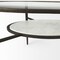 Homeroots 36" Clear and Bronze Glass and Metal Round Coffee Table With Shelf 393172 - alternate 4