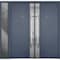Vdomdoors Steel Double Doors Deux 0729 Gray Graphite Sidelight Exterior Window Stainless Inserts Single Moder DEUX0729DEXD-GRE-RH-W72+12 x H80 - alternate 5