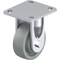 Blickle Rigid Plate Caster, Gry Nylon, 4", 1100 lb. BHS-SPOG 100K-14 - alternate 1
