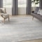 Homeroots 9' X 12' Gray And Beige Abstract Indoor Outdoor Area Rug 545477 - alternate 3
