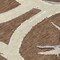 Homeroots 5' X 8' Brown Beige And Gray Abstract Washable Indoor Outdoor Area Rug 599113 - alternate 4