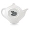 Our Table Simply White 6 Piece Teapot Ceramic Tea Bag Caddy Dish Set in White 133050.01 - alternate 2