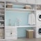 Apollo Tile Cirkel 11.46 in. x 12.4 in. Matte Blue Porcelain Mosaic Wall and Floor Tile 9.87 sqft/case, 10PK ORB88016LBLM - alternate 3