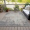 Homeroots 8' X 10' Taupe And Ivory Abstract Washable Indoor Outdoor Area Rug 612373 - alternate 4