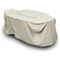 Leisuremod Chelsea Rectangular Outdoor Rain Cover for 63in Patio Dining Table and Chairs Set, Brown CC63RC - alternate 1