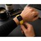Elegani Replacement Rubber Watch Replacement Band Compatible with Apple Watch 40mm, Yellow, Silver Buckle OMGSWT-YLW-40 - alternate 2