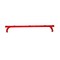 Exposed Rack 39875 Length With Square Holes Red Single Rear Bar 8-00-9703-RD - alternate 4