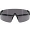 Bouton Optical Enhanced Coverage Frameless Safety Glasses, w/Black Temples and Gray FogLess 3Sixty Lens Coating 250-40-0521 - alternate 2