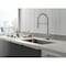 Delta Trinsic Single-Handle Pull-Down Spring Kitchen Faucet with Touch2O Technology 9659T-AR-DST - alternate 2