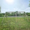 Playberg Easy Installation A-Frame Middle Swing Set Brackets for Outdoor Swing - Heavy Duty Steel Swing QI004672.GN - alternate 3