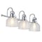 Jonathan Y Virginia 25.25" 3-Light Metal/Glass LED Vanity Light, Chrome JYL7409A - alternate 6