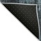 Homeroots 9' X 12' Teal Blue Gray And Ivory Abstract Washable Indoor Outdoor Area Rug 617672 - alternate 2
