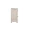 Homeroots 30" Distressed White One Drawer Carved Floral Solid Wood Nightstand 521198 - alternate 7
