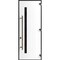 Vdomdoors Steel Door Dekton 0163 Venezia Noce 96вЂќ/ Entry Door Painted W36xH96 Left hand Inswing DEKTON0163EXD-VEN-W36xH96-LH-I - alternate 3