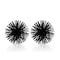 Homeroots Set of Two Black Iron Decorative Spiky Sphere Tabletop Sculpture, 2PK 568889 - alternate 2