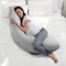 Vevor Pregnancy Pillows L-Shaped Maternity Pillow for Pregnant Women Soft & Breathable U02 - alternate 4