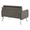 Office Star Products Sofa, CharcoalFabric, Polyester, 350lb Cap. SL5602-SK2 - alternate 3