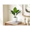 Monarch Specialties Artificial Plant 17" Tall Aureum Indoor, Faux, Fake, Table, Greenery, Potted, Real Touch, Decorative I 9502 - alternate 1