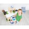 Beleduc By Playwell 4-in-1 Housekeeping Center - Cook, Wash, Iron & Doll Care - Mobile Pretend Play, Ages 3+ B24236 - alternate 4