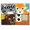 Ashley Productions Non-Magnetic Mini Whiteboard Erasers, Keyhole Kritters, 10PK 78001 - alternate 3