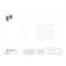 Raco Electrical Box, 30.3 cu in, Square Box Type, 2 Gangs, Galvanized Steel, Square Shape 235 - alternate 2