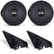 Pyle 6.5 in Two Way Coaxial Speaker System for 2006 and Up Vehicles, 300 Watts, 4 Ohm, Butyl Rubber PLHONDA652 - alternate 1