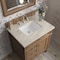 James Martin Vanities Brittany 30" Single Vanity, Saddle Brown, w/ 3 CM Tajnar Eclos Top 650-V30-SBR-3TJR - alternate 2